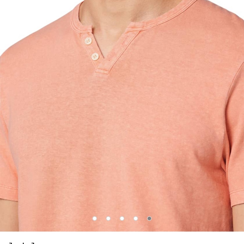 Joe’s Jeans Henley- coral color C